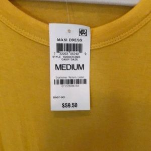 Brand new tank style maxi dress